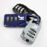 Kit 3 candados de seguridad portátil de combinación - Gris, Azul Marino y Negro. - Imagen 2