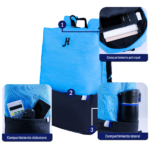 Mochila Full Neon Azul - Negro - Imagen 3