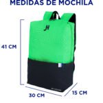 Mochila Full Neon Verde- Negro - Imagen 5