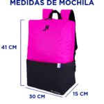 Mochila Full Neon Rosa - Negro - Imagen 9