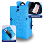 Mochila Full Neon Azul - Imagen 4