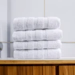 Toalla para Manos 4 piezas 100% Algodon 34x74 cm