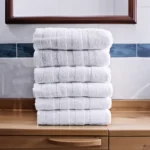 Toalla para Manos 6 piezas 100% Algodon 34x74 cm