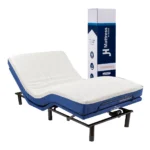 Base de Cama Eléctrica Ajustable + Colchón Memory Foam Thermal  | Función Masaje