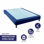 Base de Cama Metálica Armable con Protector - Imagen 3