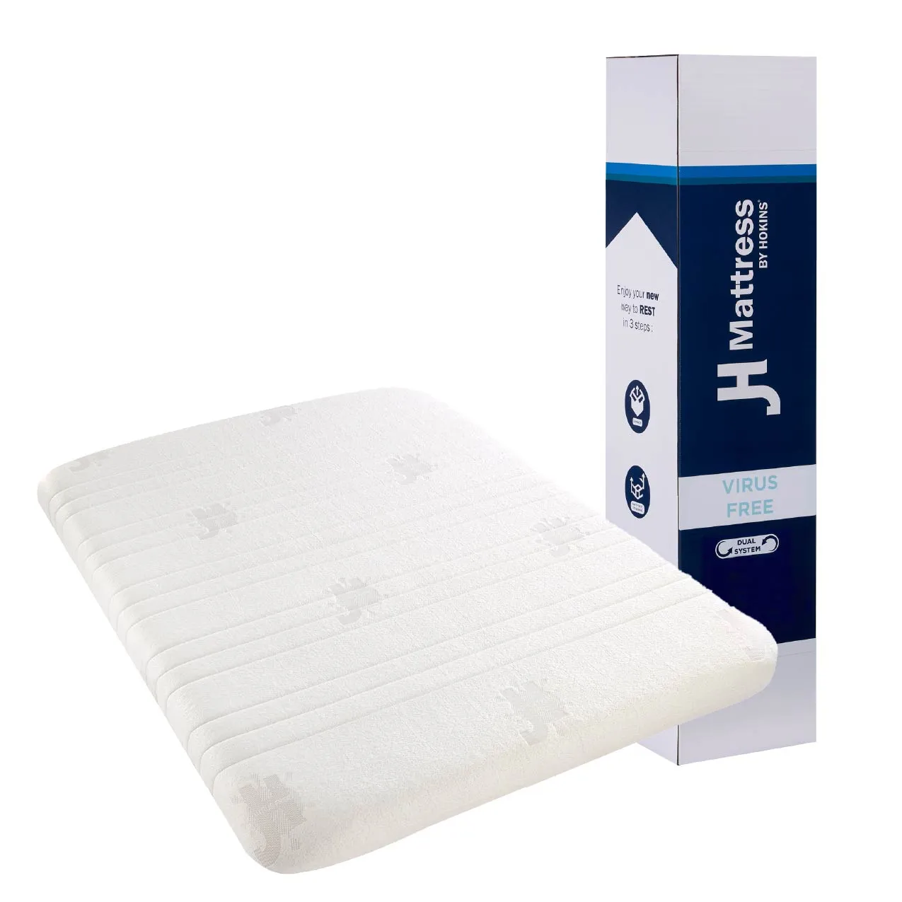 Colchon secundario Free Virus Hokins - 1 Colchón Secundario - Sobre colchón - Gel Memory Foam - Imagen 1