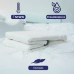 Cobija / Frazada de lujo 100% Algodón - Serenade - Imagen 3